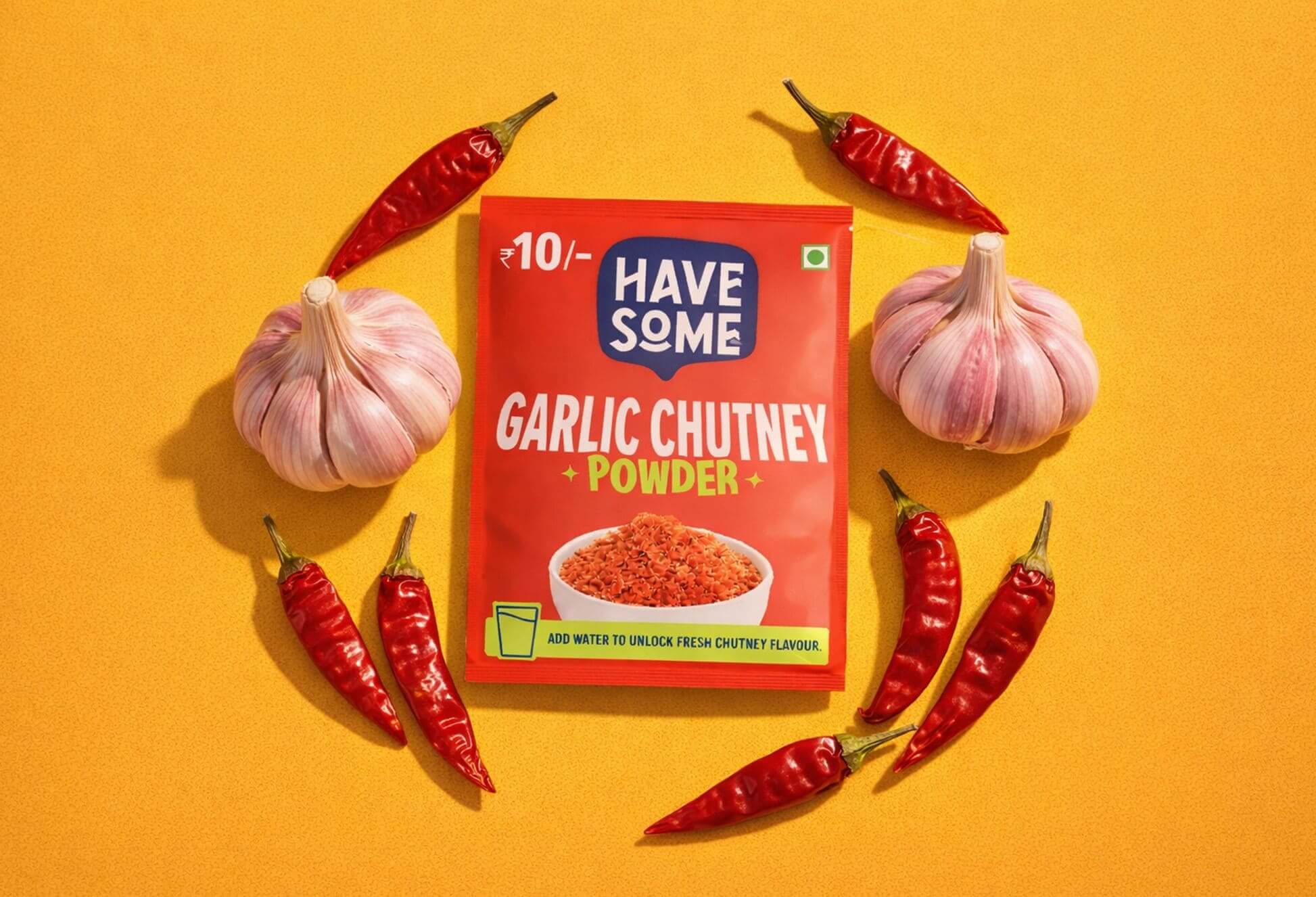 Garlic Chutney Powder pack