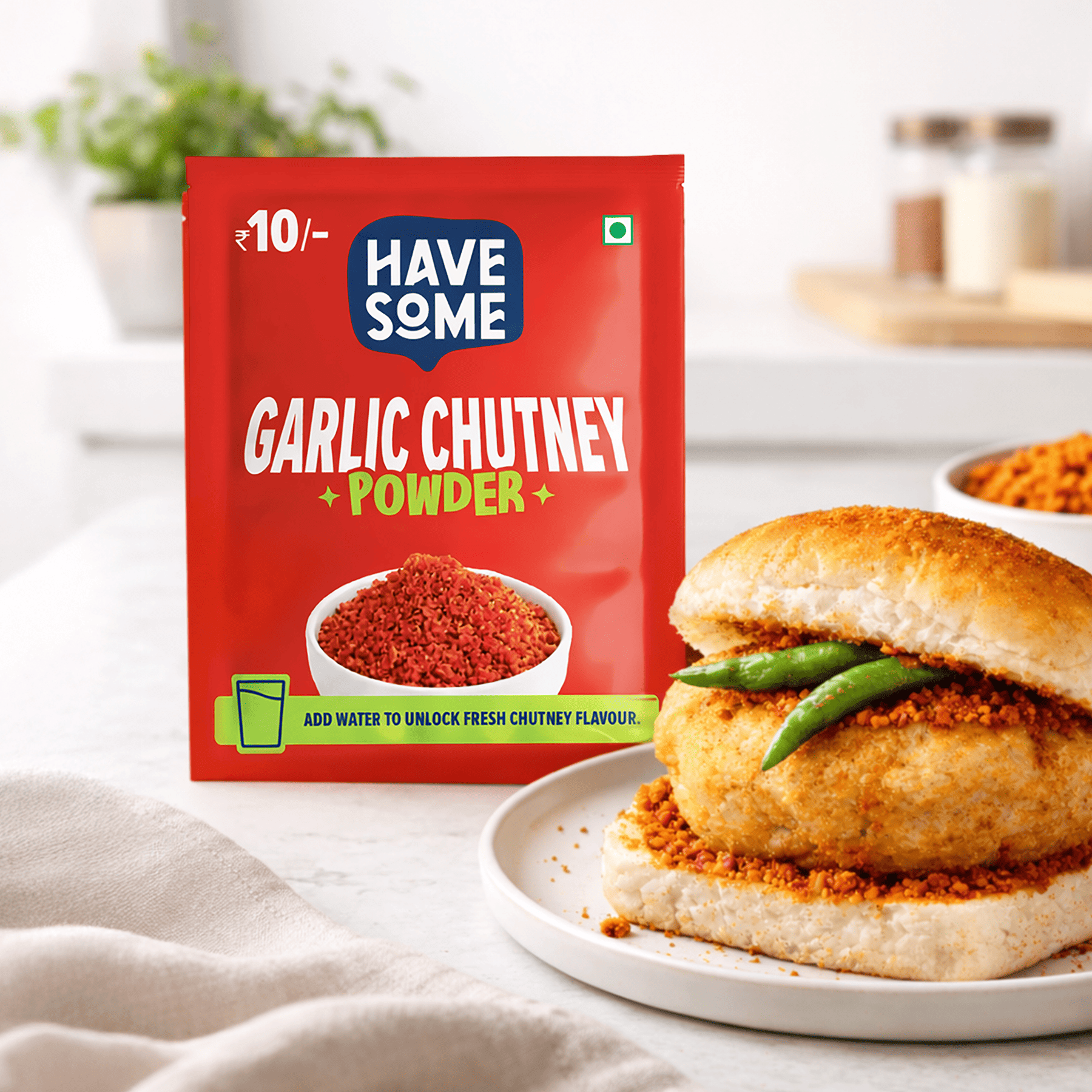 Havesome Garlic Chutney Powder Pack